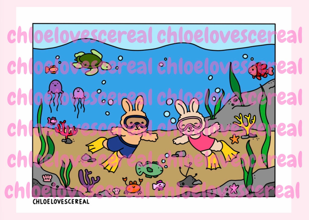 chloelovescereal Colouring Book – Digital Download (PDF)